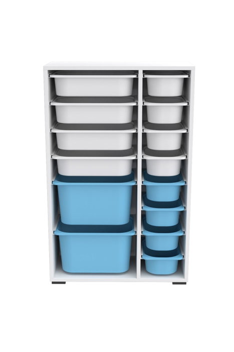 Hanah Home Rine 2D4K8U Blanco y Azul Hanah Home Rine 2D4K8U Blanco y Azul